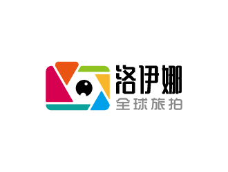 周金進的洛伊娜全球旅拍logo設(shè)計