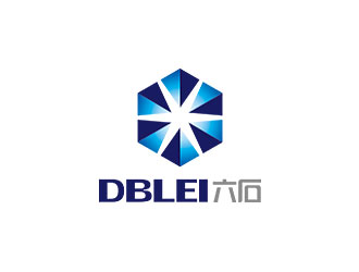 鐘炬的DBLEI六石logo設計