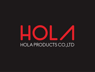 劉彩云的HOLA/HOLA PRODUCTS CO.,LTDlogo設(shè)計(jì)