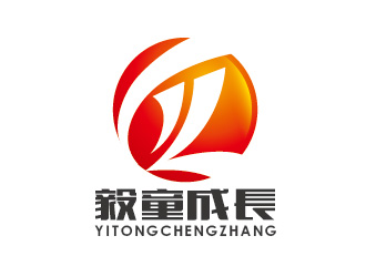 陳曉濱的毅童成長(zhǎng) 兒童母嬰卡通商標(biāo)logo設(shè)計(jì)