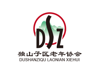 黃安悅的克拉瑪依市獨(dú)山子區(qū)老年協(xié)會(huì)標(biāo)志logo設(shè)計(jì)