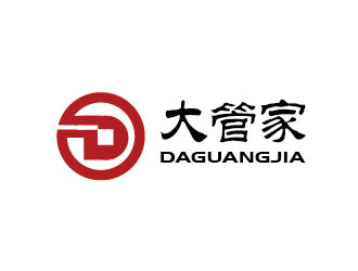 李賀的衡陽市大管家財務咨詢有限公司標志logo設計