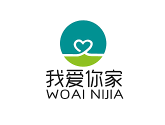 秦曉東的家政服務(wù)logo - 我愛你家logo設(shè)計(jì)