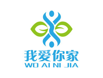 向正軍的家政服務(wù)logo - 我愛你家logo設(shè)計(jì)