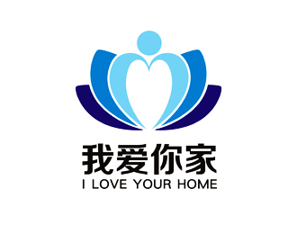 譚家強(qiáng)的家政服務(wù)logo - 我愛你家logo設(shè)計