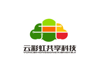 郭慶忠的云彩虹共享平臺logo設計