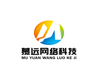 周金進的陜西慕遠網(wǎng)絡科技有限公司logo設計