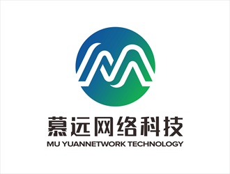 唐國強的陜西慕遠網(wǎng)絡科技有限公司logo設計