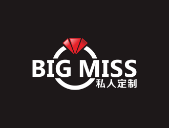 何嘉健的鉆石珠寶店-big misslogo設計