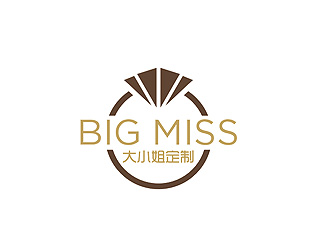 鉆石珠寶店-big misslogo設(shè)計(jì)