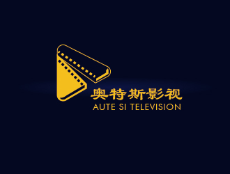 高明奇的奧特斯影業(yè)logo設(shè)計