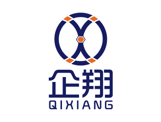 何敏的企翔 QIXIANGlogo設(shè)計