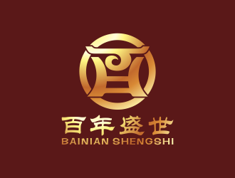 何嘉健的百年盛世古典家具印章風(fēng)格logologo設(shè)計(jì)