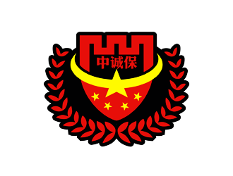 譚家強(qiáng)的中誠保，圖形對稱logo設(shè)計(jì)