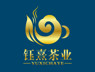 何敏的鈺熹茶業(yè)茶莊logo設計