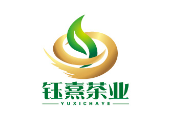 陳曉濱的鈺熹茶業(yè)茶莊logo設計