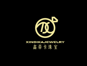 高明奇的鑫蒂卡珠寶logologo設計