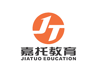 彭波的嘉托教育 對(duì)稱(chēng)圖形logo設(shè)計(jì)