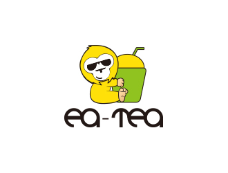 孫金澤的Ea-tea可愛奶茶商標設計logo設計