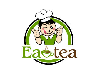 曉熹的Ea-tea可愛奶茶商標設計logo設計