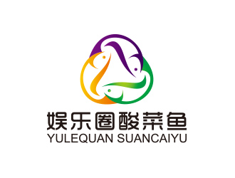 黃安悅的娛樂圈酸菜魚logo設計