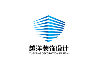 吳曉偉的深圳市越洋裝飾設計工程有限公司logo設計