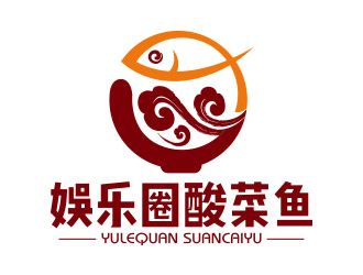 向正軍的娛樂圈酸菜魚logo設計