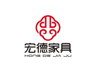 孫金澤的宏德家具家居圖標(biāo)logo設(shè)計(jì)