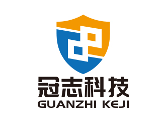 向正軍的北京冠志科技有限公司logo設(shè)計