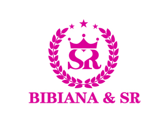 余亮亮的Bibiana & SR 化妝品logologo設(shè)計