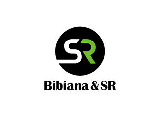 吳曉偉的Bibiana & SR 化妝品logologo設計