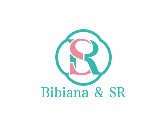 何嘉健的Bibiana & SR 化妝品logologo設計