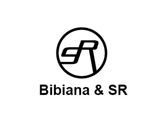 李賀的Bibiana & SR 化妝品logologo設計