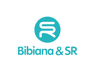 彭波的Bibiana & SR 化妝品logologo設(shè)計