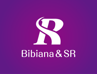 安冬的Bibiana & SR 化妝品logologo設(shè)計