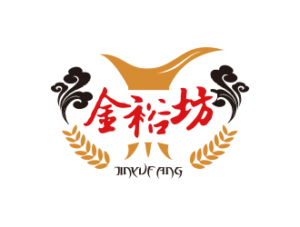 張華的金裕坊白酒商標(biāo)logo設(shè)計