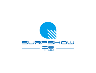 孫金澤的千顯 SURPSHOW ，標識對稱logo設(shè)計