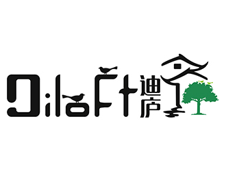 潘樂的迪廬；DILOFT 對稱標志logo設計