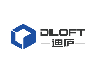 楊勇的迪廬；DILOFT 對稱標志logo設(shè)計