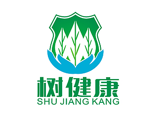 盛銘的樹健康綠色植物圖標logo設(shè)計