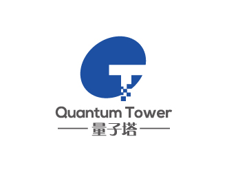 楊勇的Quantum Tower 量子塔，對稱平衡圖形logo設(shè)計(jì)