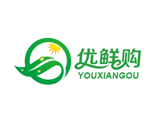 黃安悅的優(yōu)鮮購生鮮果蔬logo設(shè)計(jì)logo設(shè)計(jì)