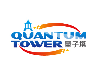 葉美寶的Quantum Tower 量子塔，對稱平衡圖形logo設(shè)計