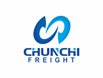 何嘉健的Chunchi Freight國際貨運logo設(shè)計