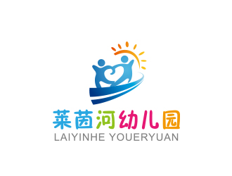 黃安悅的萊茵河幼兒園logo設(shè)計