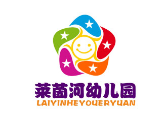 郭慶忠的萊茵河幼兒園logo設(shè)計