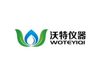 張俊的沃特儀器（昆山）有限公司logo對稱logo設計