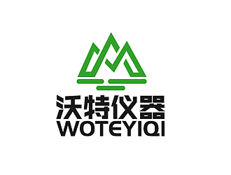 秦曉東的沃特儀器（昆山）有限公司logo對稱logo設計