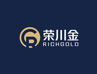 吳曉偉的北京榮川金業(yè)文化有限公司(beijing richgold culture co.ltd)logo設(shè)計(jì)