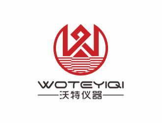 劉小勇的沃特儀器（昆山）有限公司logo對稱logo設計